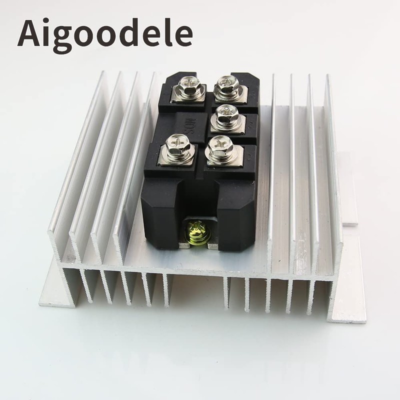 Aigoodele 3 Phase Rectifier Bridge 100Amp MDS100A1600V Diode Bridge Rectifier