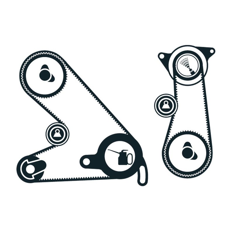 SKF VKMA 03050 Timing belt kit