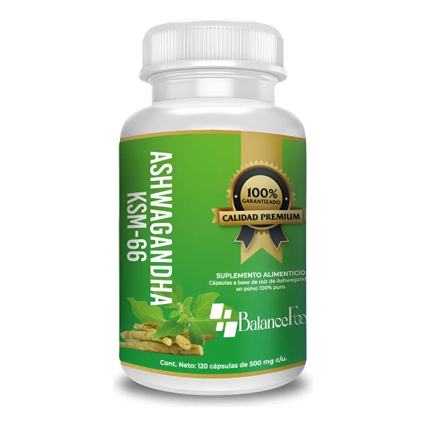 Revitalife Ksm66 Manejo Del Estres 120 Capsulas Ashawagandha - Producto