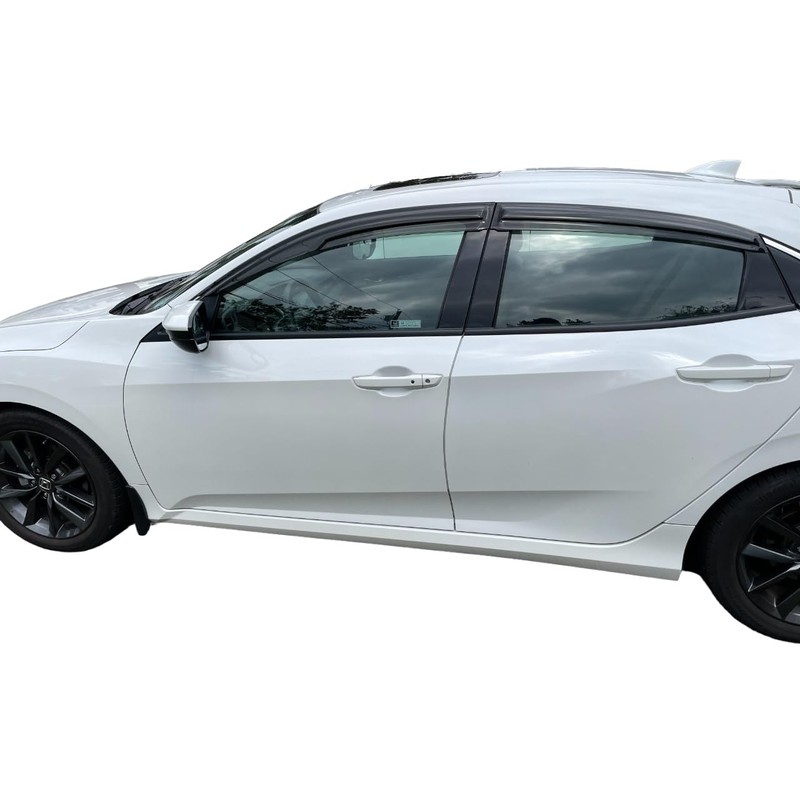 2016-2021 Tape-On Rain Guards for Honda Civic Hatchback Side Window
