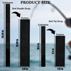 Fishing Rod Holder Straps for Boat Deck, Secures 5 Rods,