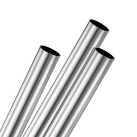 M METERXITY 3-Pack 300mm 304 Stainless Steel Tube, 7mm OD 0.6mm Wall Thickness Seamless Stainless Steel Tubing for Construction/Machining/DIY Crafting, Metal Straight Pipe [0.27x0.023x11.81IN]
