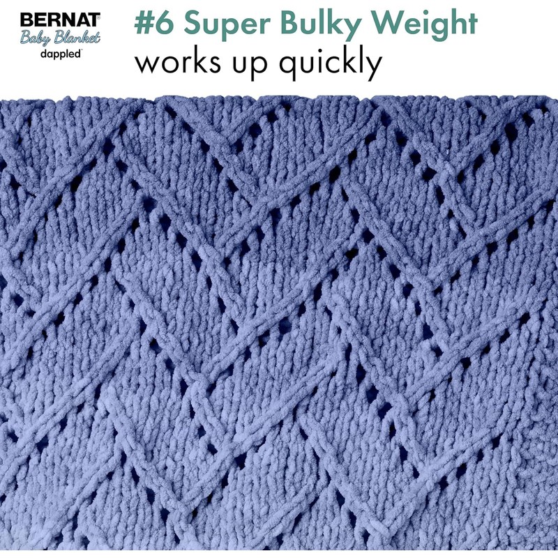 Bernat Baby Blanket Dappled Peachy KEEN Yarn - 2 Pack