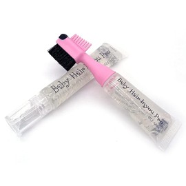 Caribbean Star Straight Lace Front Wigs Human Hair Pre Plucked With Natural Hairline 180% Density 13x4 Lace Frontal Wigs For Black Women Human Hair (1 fl oz (Pack of 1), Extra Hold Baby Hair Gel)