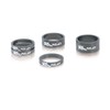 XLC, unisex adult, Lenkkopferweiterung A-Head Spacer-Set AS-A02 3x5/1x10/1x15 mm 1