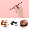 6 Piece Eyeliner Makeup Brush, Angled Eyeliner Concealer, Flat Thin