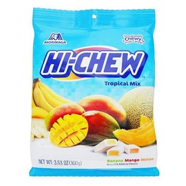 Hi-Chew Tropical Mix Chewy Fruit Candy (Pack of 16)