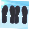 Healeved 2pairs Bamboo Charcoal Insoles for Shoes Odor-reducing Foot Care