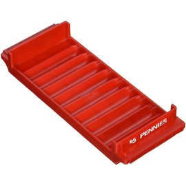 MMF Coin Tray - Red, 1 Each (MMF212080107)