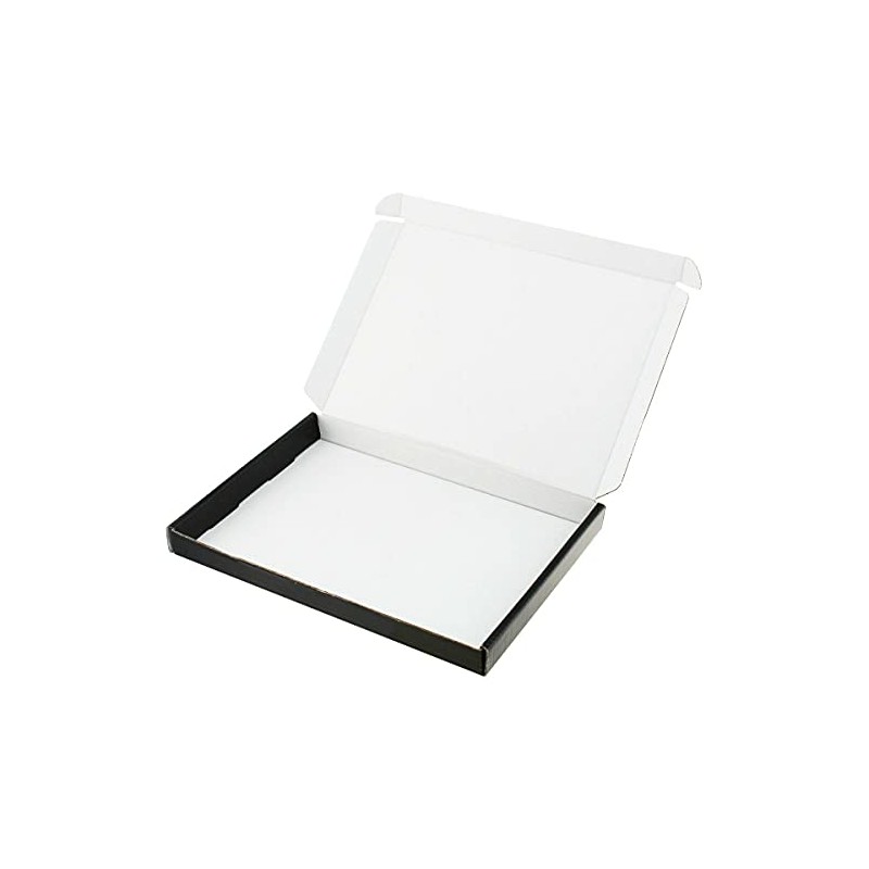 30 x C6 A6 Black Box 160x115x22mm (6.3x4.5x 0.8") RM