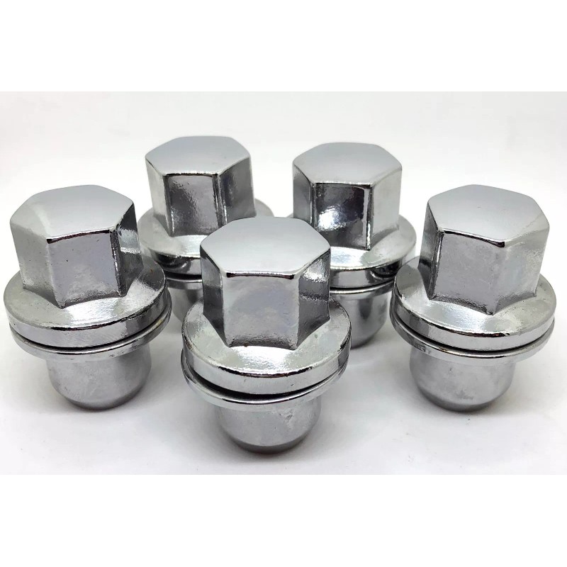 White Knight 2006-2017 20 Lug Nuts Land Range Rover 14x1.5