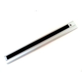 Shinwa 12" Extruded Aluminum Cutting Rule Ruler Gauge with Non slip rubber Backing 33279