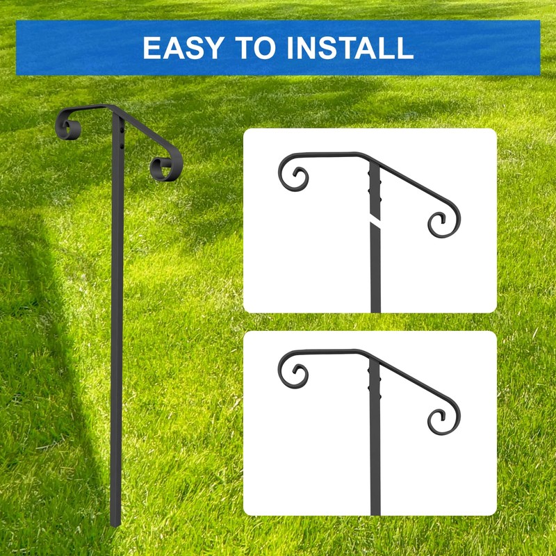 handrails for Outdoor Steps Single Post Handrails for Outdoor Steps