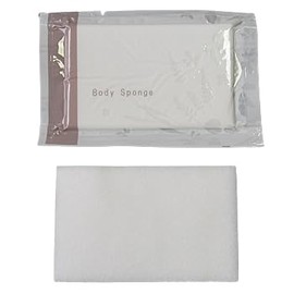 Hotel Amenity Body Sponge Disposable Made in Japan 5mm to 3cm (50pcs)