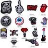 VETPW 15 Pcs Assorted Cool Design Iron on Patches, Sew