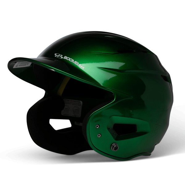 Boombah DEFCON Anodized Gloss Solid Batting Helmet Sleek Profile NOSCAE