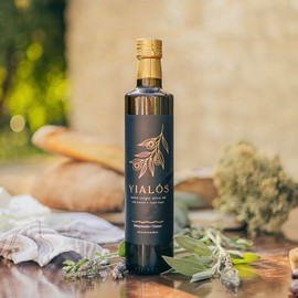 Yialós Extra Virgin Olive Oil | 100% Greek Koroneiki Olive Oil | Single Origin, Small Batch | High Polyphenols | 500 mL bottle