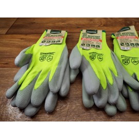 FORESTER 4 Pairs FORESTER Cut Resistant Gloves ASTM ANSI LEVEL 5 ANSI/ICEA 105 SZ SIZE XL