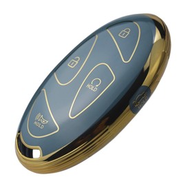 Soft Shockproof Flexible TPU Remote Key Fob Cover Protector for Hyundai Elantra Sonata Hybrid SEL FWD Ioniq 6 Santa Fe KONA 2023 2024 2025 95440-AA500 95440-BE060