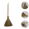Alipis Straw Soft Broom Detachable Handle Hand Broom Rustic Farmhouse
