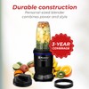 Koblenz Mix&Go Personal Blender, Portable Size Blender for Shakes and