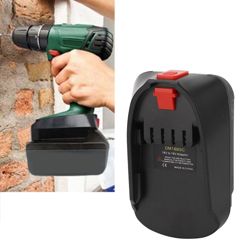 Power Tool Battery Converter Wide Compatibility Lithium Battery Adapter for