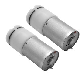 Micro Air Pump, mini DC 12V Vacuum Electric Booster, Micro Electric Air Pumping Booster for Oxygen Circulate, Treatment Instrument and Home Appliances (2 Pack)