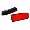 RZG 2x Red Lens Rear Bumper Reflector LED Fog Tail