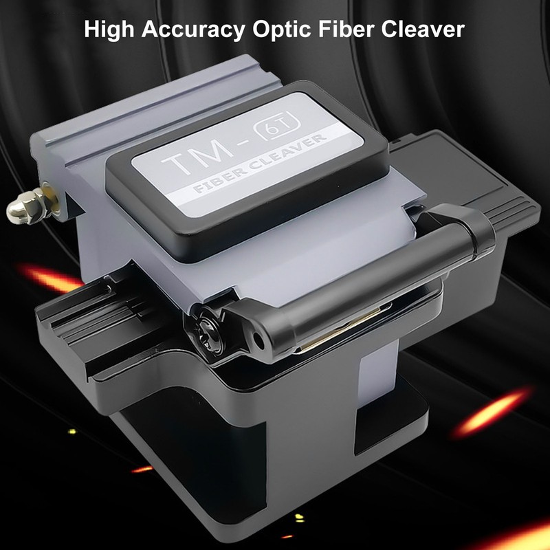Fiber Cleaver Cold Connection Hot Melting High Accuracy Cutter Cutting