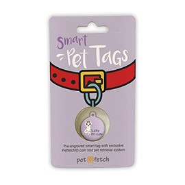 Petfetch Smart ID Pet Tag (Lucky IM Cute)