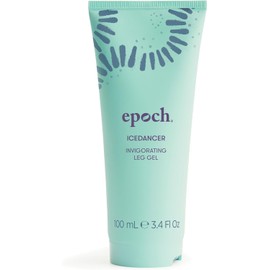 Nu Skin Epoch Ice Dancer - Invigorating Leg Gel | Natural Wild Mint, Horse Chestnut, and Refreshing Oils | Alcohol-Free Ache Gel | Soothes, Cools, and Revives Tired Legs, Health Support (100ml)