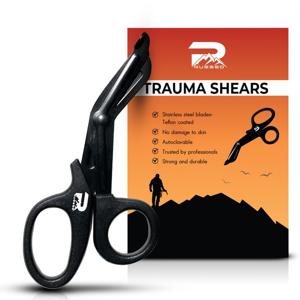 Trauma Shears for Nurses and EMT's - Stainless Steel Blades