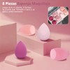 DUAIU - Set de 4 esponjas de maquillaje para difuminar