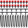 Kalolary 150PCS Drip Irrigation Kit Accessories Plant Watering System Adjustable