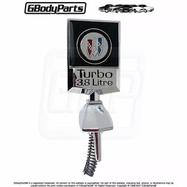 Gbodyparts 78*-83 T-Type Turbo 3.8 Litre Header Panel Hood Ornament Emblem GM #  25502681