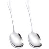2 Pcs Stainless Steel Large Buffet Serving Spoons Stainless Steel