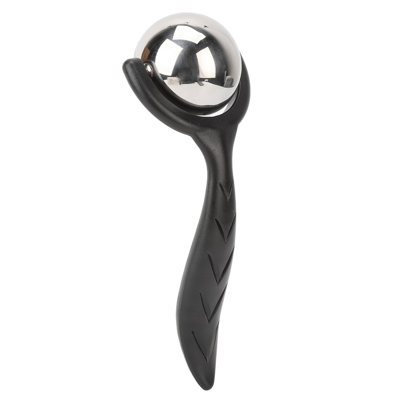 Facial Roller Massage Ball Ergonomic Handle Cold Hot Compression Stainless