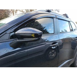 2023-2026 Tape-On Rain Guards for Mazda CX-50 Side Window Visor Deflectors 2.5 S Select Preferred Plus Premium Turbo Meridian CX50 Durable Vent Shades 2024 2025