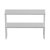 LALFPET Stainless Steel Double Overshelves, 48x12 Inch - Simplified Storage