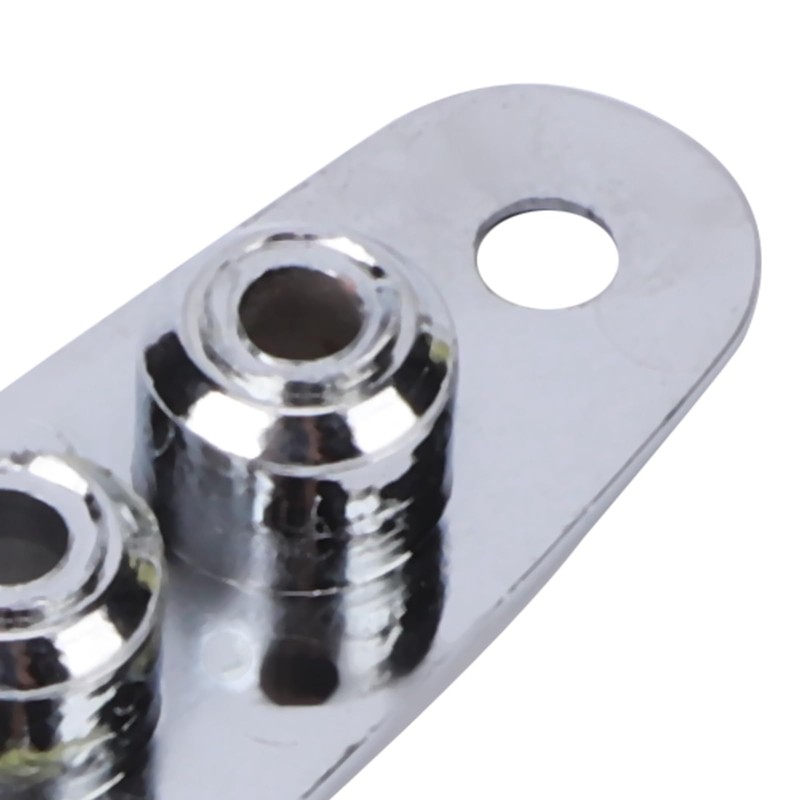Guitar String Through Plate Ferrule Bushing Plate Zinc Alloy Guitar