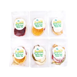 Mixed Fruit Flower Tea || Combo 1 - 6 Packs