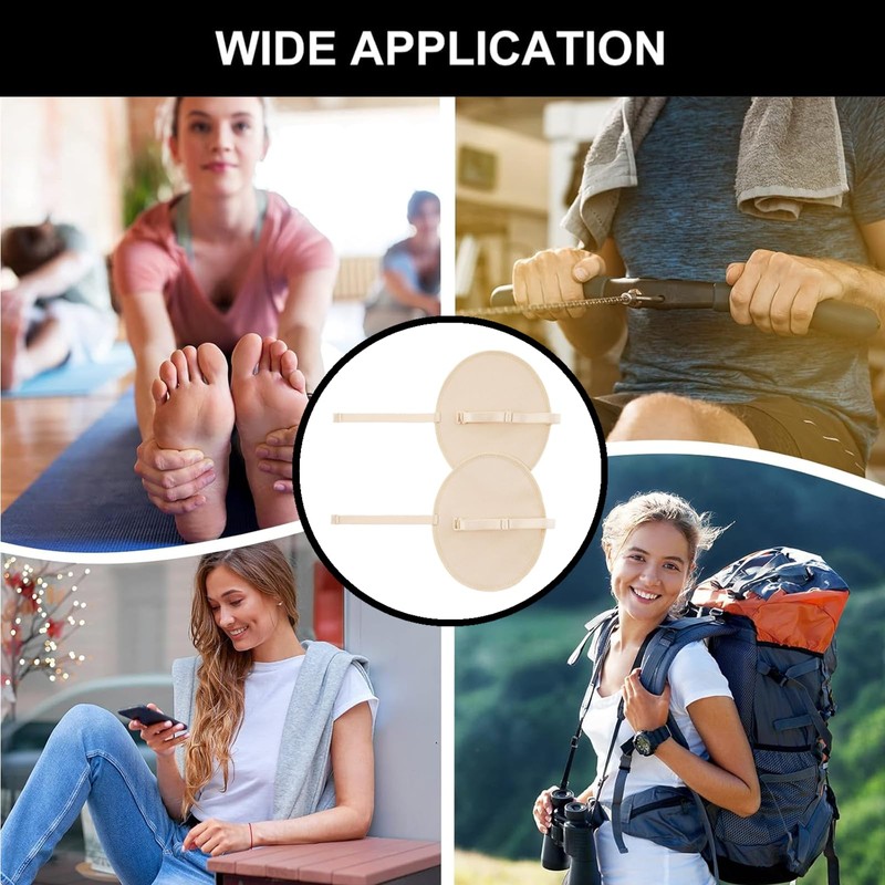 FJYXCHENXM 2 Pair Underarm Sweat Pads Universal Armpit Sweat Pads