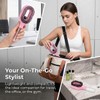 Hair Brush with Water Spray, 2-in-1 Detangling Brush for Curly