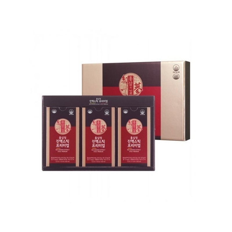 Hongsam-ui-gil Red Ginseng Extract Stick Special 30 Packets + Shopping