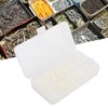 300Pcs M3 White Nylon Screw Set Insulation Material Male Female