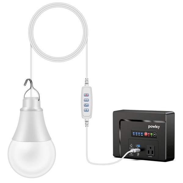 Powkey 5W Camping Lamp: USB Powered Dimmable LED Lantern with