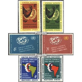 UN - NEW York 94-95,96-97,107-108 (complete.issue.) unmounted mint/never hinged ** MNH 1961 special stamps (Stamps for collectors)