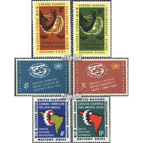 UN - NEW York 94-95,96-97,107-108 (complete.issue.) unmounted mint/never hinged **