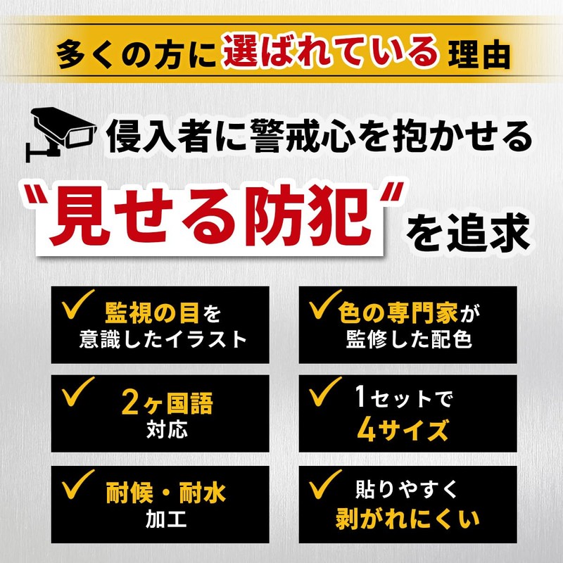 Reiwa Shinukan Security Sticker, Security Sticker, Security Camera, Surveillance Camera,