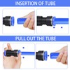 12mm Tube OD Push to Connect Fitting, Straight Pneumatic Connector,
